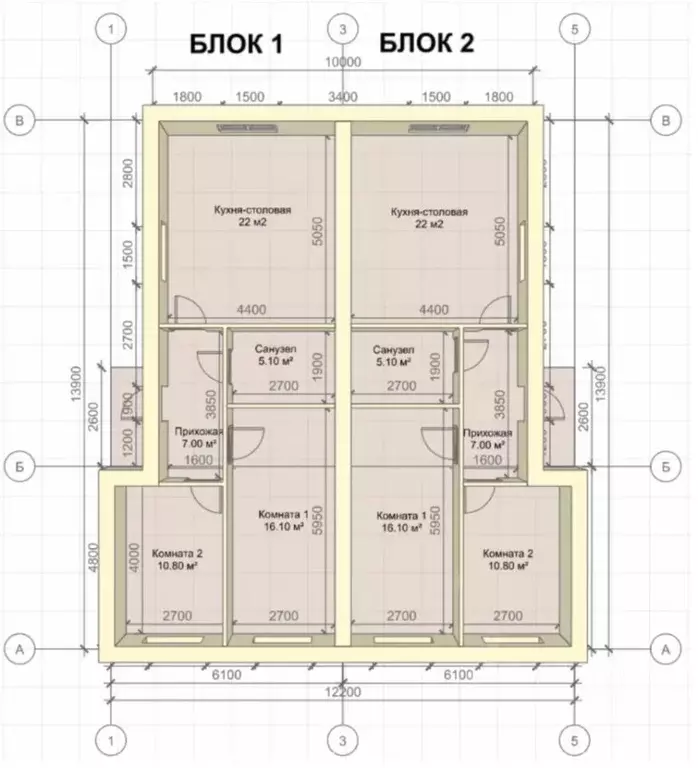 Коттедж в Крым, Сакский район, с. Суворовское ул. Восточная, 1А (67 м) - Фото 2
