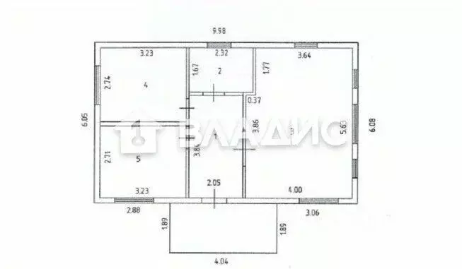 Дом в Пензенская область, с. Бессоновка ул. Комсомольская, 36 (54 м) - Фото 2