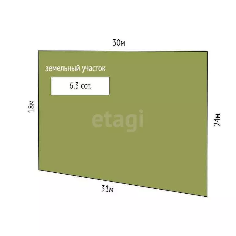 Участок в Симферополь, улица Беспалова (6.3 м) - Фото 1