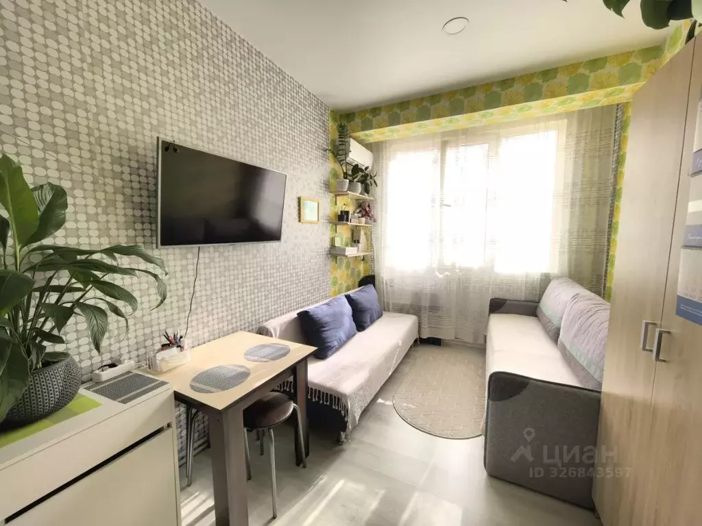 Студия Краснодарский край, Сочи Виноградная ул., 224/11 (21.0 м) - Фото 1