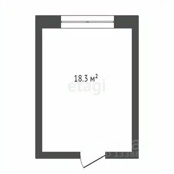 Офис в Красноярский край, Сосновоборск ул. 9-й Пятилетки, 5 (18 м) - Фото 2