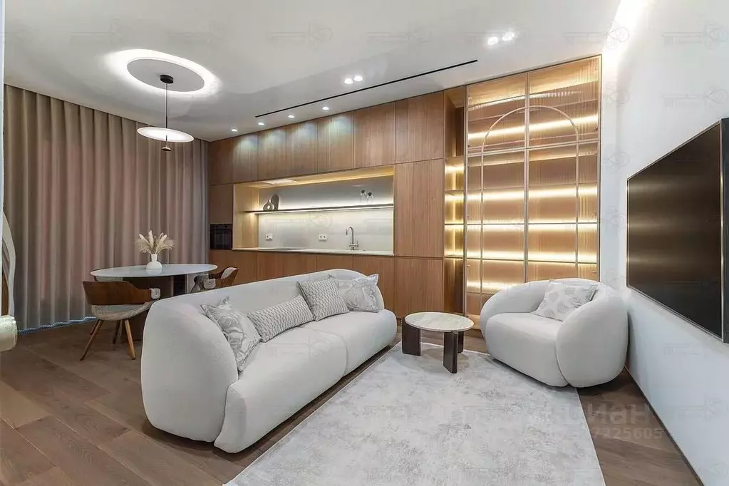 3-к кв. Москва ул. Усачева, 15А (90.0 м) - Фото 2