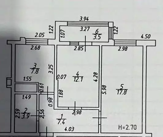 2-к кв. Краснодарский край, Анапа Парковая ул., 64к3 (53.0 м) - Фото 2