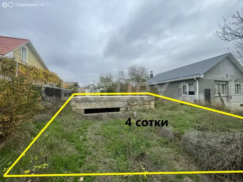 Участок в Евпатория, садовое товарищество Уют, 2-я аллея, 55 (4 м) - Фото 1