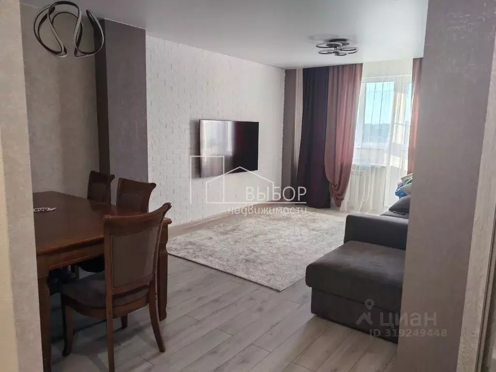 3-к кв. Томская область, Томск ул. Сергея Вицмана, 37 (85.6 м) - Фото 0