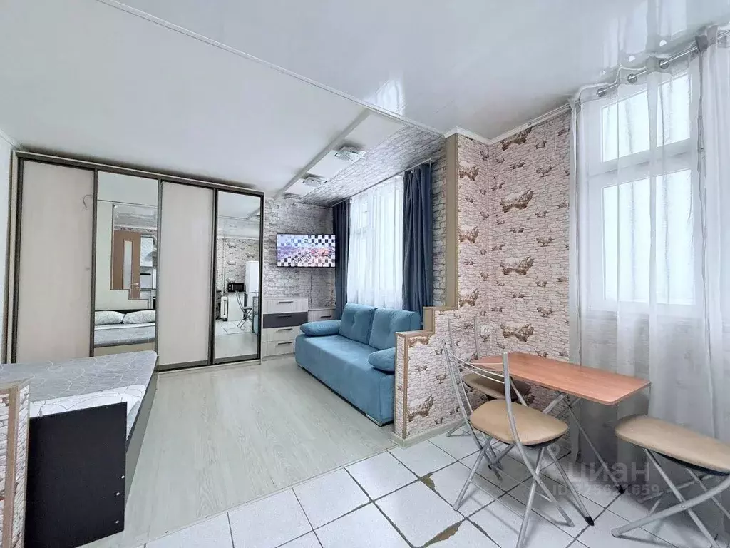 Студия Москва Ленинградский просп., 33А (34.6 м) - Фото 1