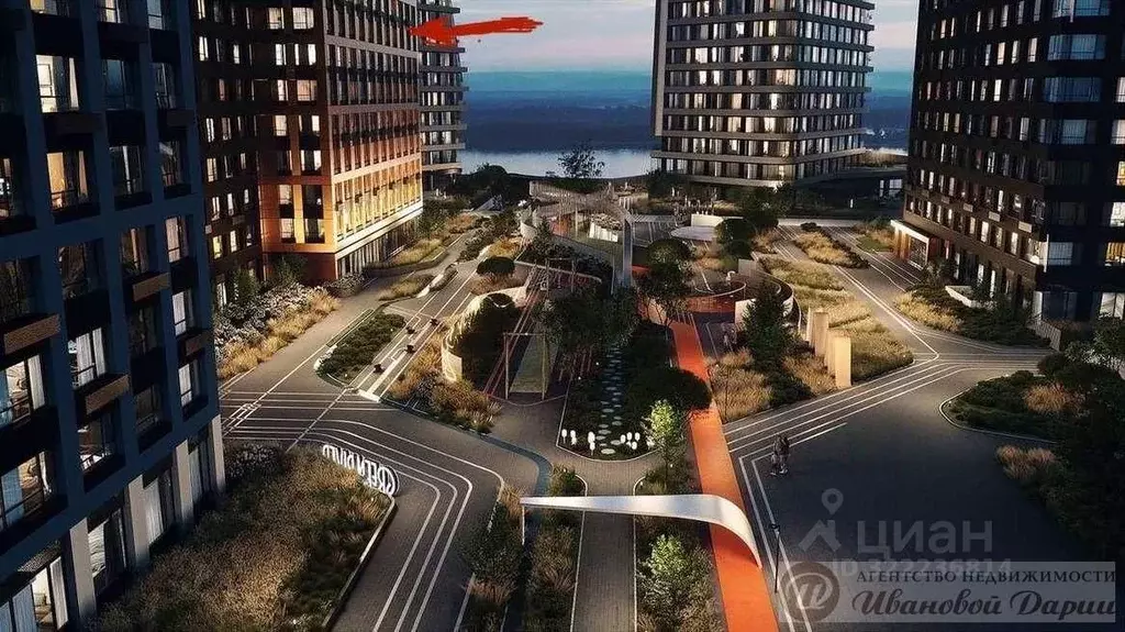 1-к кв. Самарская область, Самара Грин Ривер жилой комплекс (39.0 м) - Фото 1