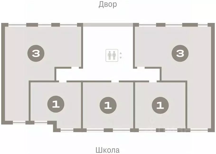 3-к кв. Свердловская область, Екатеринбург Академический мкр, 19-й ... - Фото 1