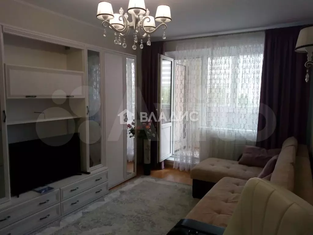 1-к. квартира, 34 м, 2/14 эт. - Фото 1