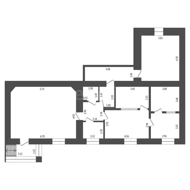 Помещение свободного назначения (115.6 м) - Фото 1
