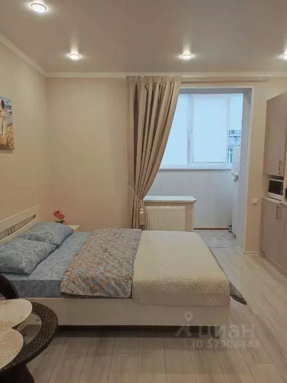 Студия Краснодарский край, Краснодар Старокубанская ул., 123А (27.0 м) - Фото 1