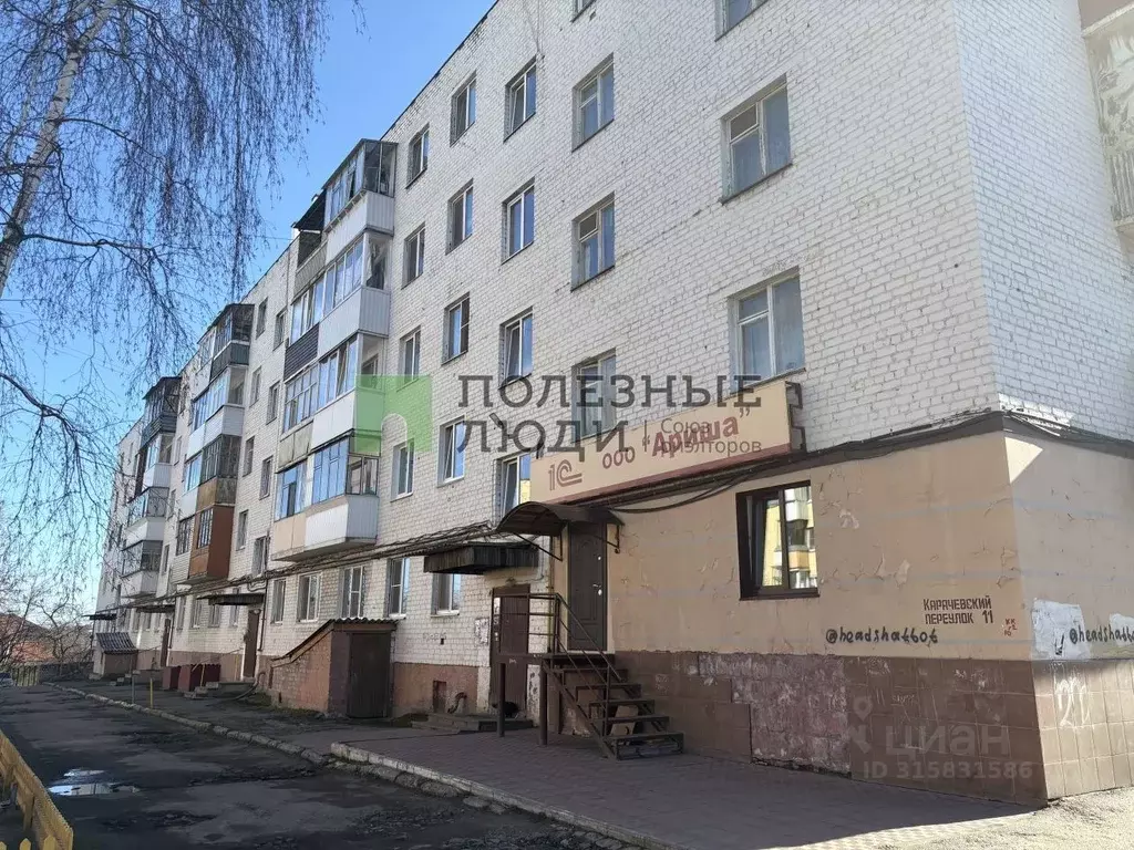 2-к кв. Орловская область, Орел Карачевский пер., 11 (40.8 м) - Фото 0