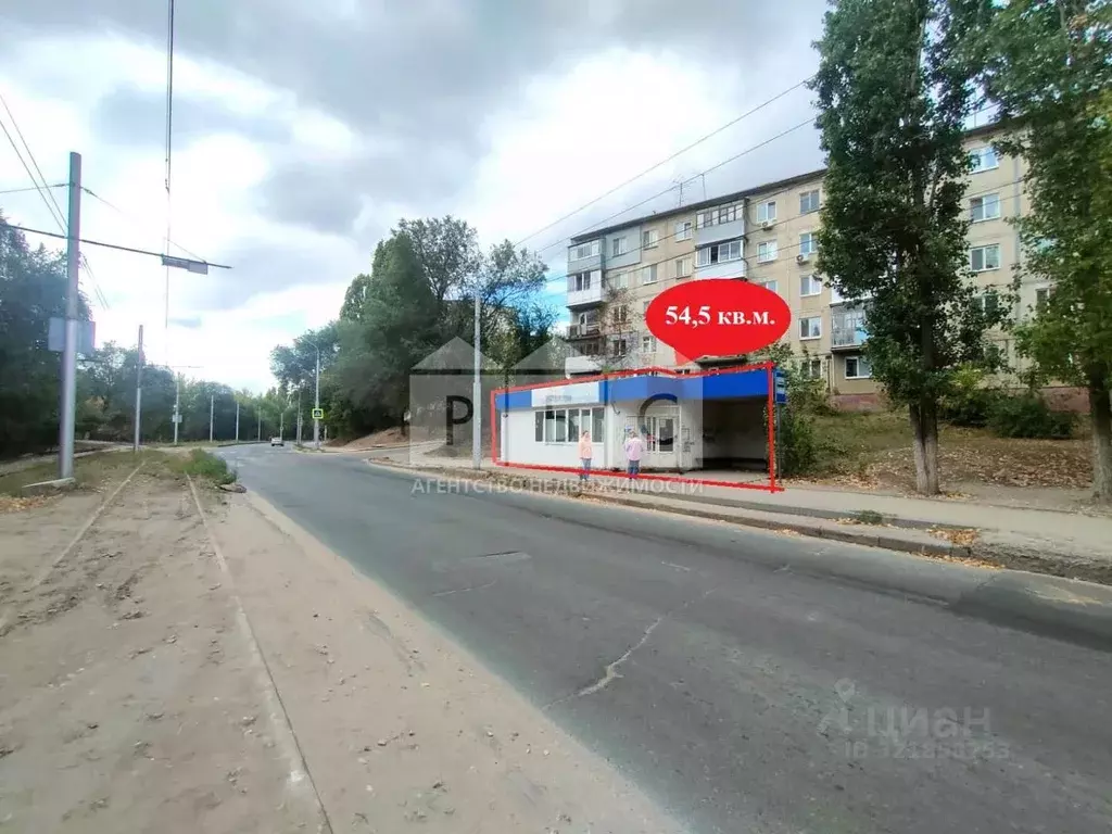 Торговая площадь в Саратовская область, Саратов Тульская ул., 9А (55 ... - Фото 1