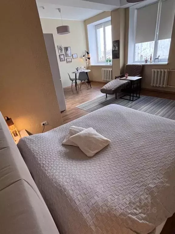 Студия Псковская область, Псков Народная ул., 15 (38.0 м) - Фото 1