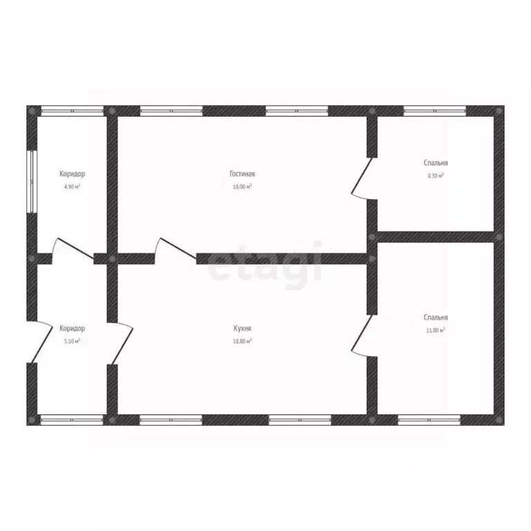 Дом в Адыгея, Майкоп городской округ, пос. Северный ул. Матросова (91 ... - Фото 1