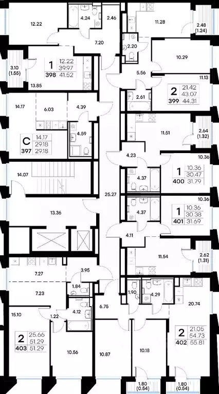 2-к кв. Татарстан, Казань ул. Профессора Мухамедьярова (51.29 м) - Фото 2