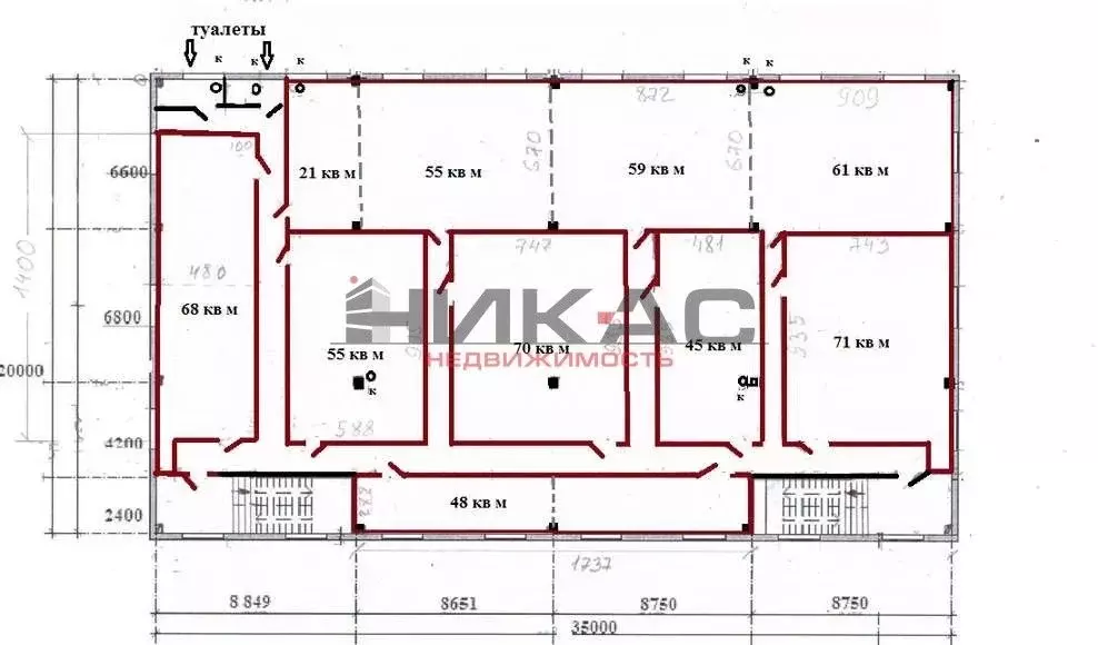 Офис в Ярославская область, Ярославль Мельничная ул., 16 (45 м) - Фото 2