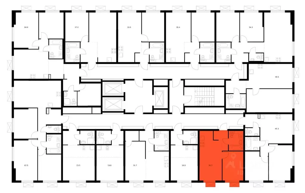 1-к кв. Московская область, Котельники Белая Дача мкр, 29 (31.9 м) - Фото 2