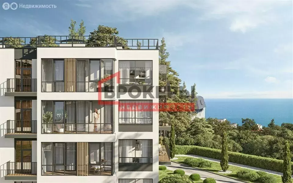 Квартира-студия: Алупка, Севастопольское шоссе, 6Ак1 (38.1 м) - Фото 2