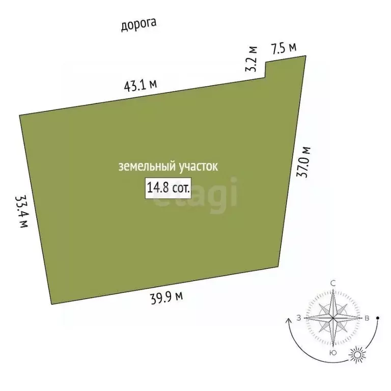 Участок в Архангельская область, Приморский муниципальный округ, д. ... - Фото 1