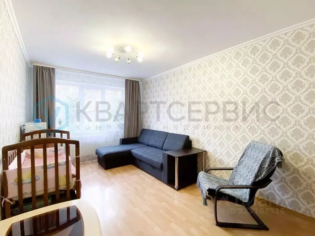 1-к кв. Омская область, Омск Парковый мкр, ул. Фугенфирова, 4 (29.7 м) - Фото 2