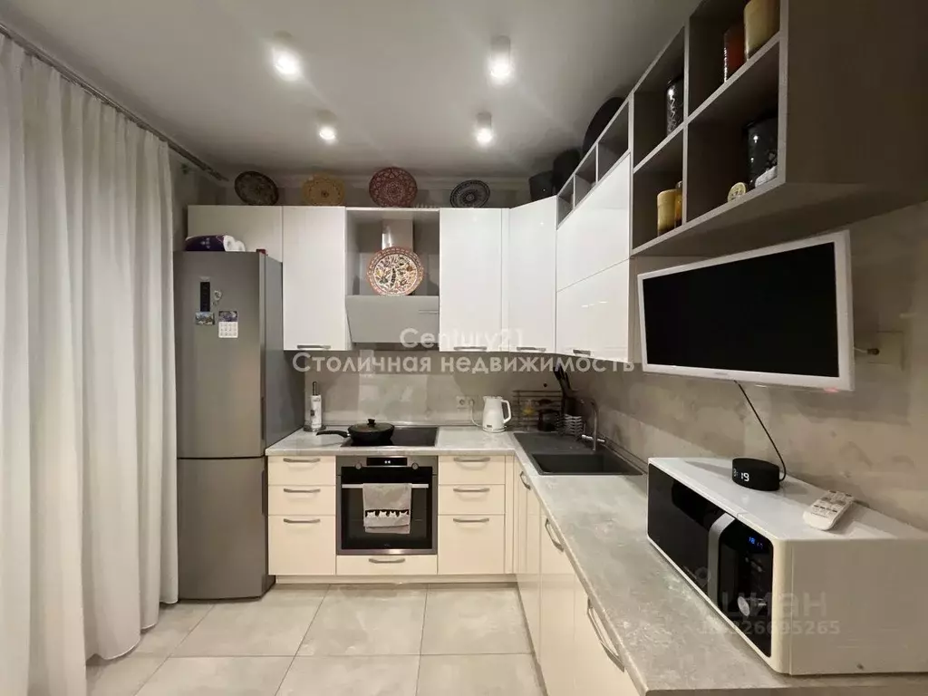 2-к кв. Московская область, Домодедово Южный мкр, ул. Курыжова, 1 ... - Фото 2