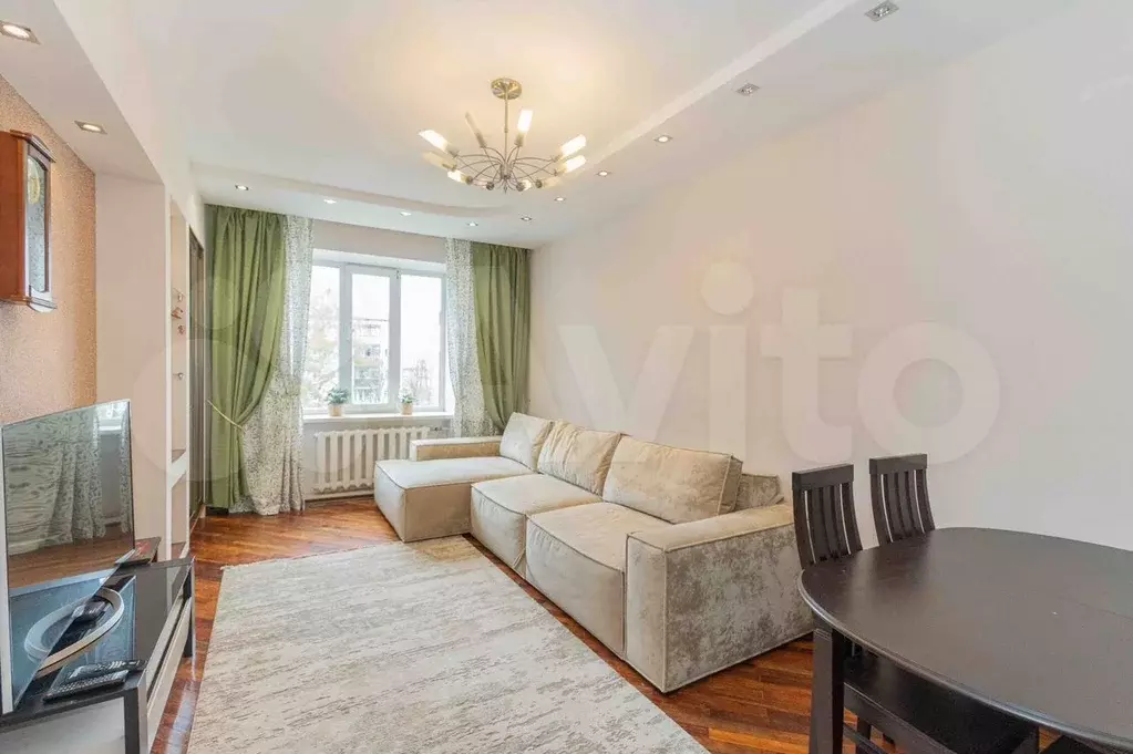3-к. квартира, 82,4 м, 3/4 эт. - Фото 1