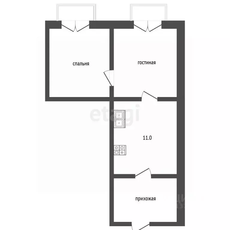 2-к кв. Крым, Ялта наб. Имени В.И. Ленина, 13 (64.0 м) - Фото 2