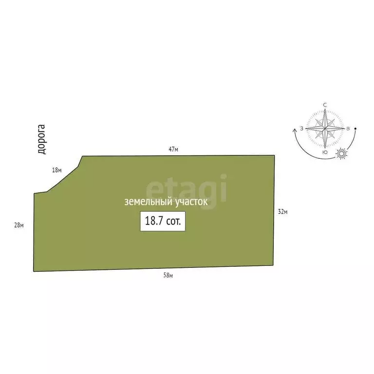 Участок в Колтушское городское поселение, деревня Канисты (18.7 м) - Фото 1