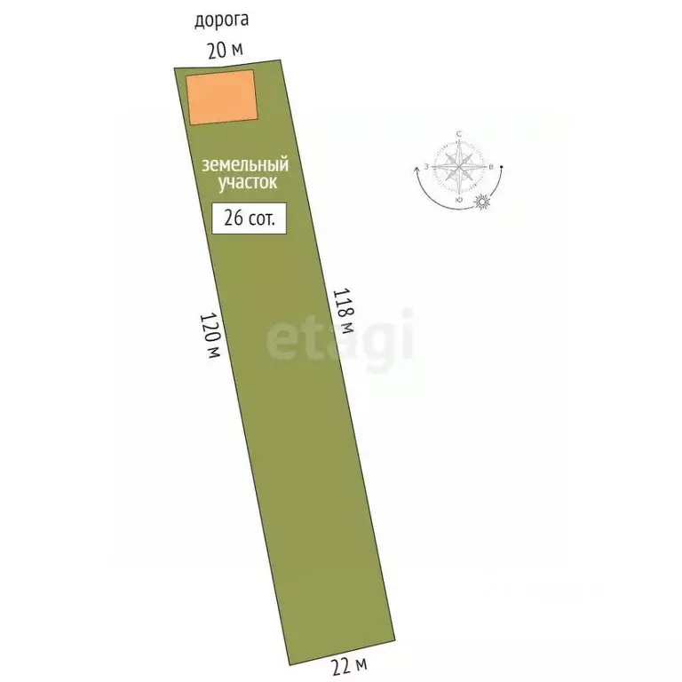 Дом в Владимирская область, Муром д. Михалево, ул. Школьная, 43 (37 м) - Фото 2