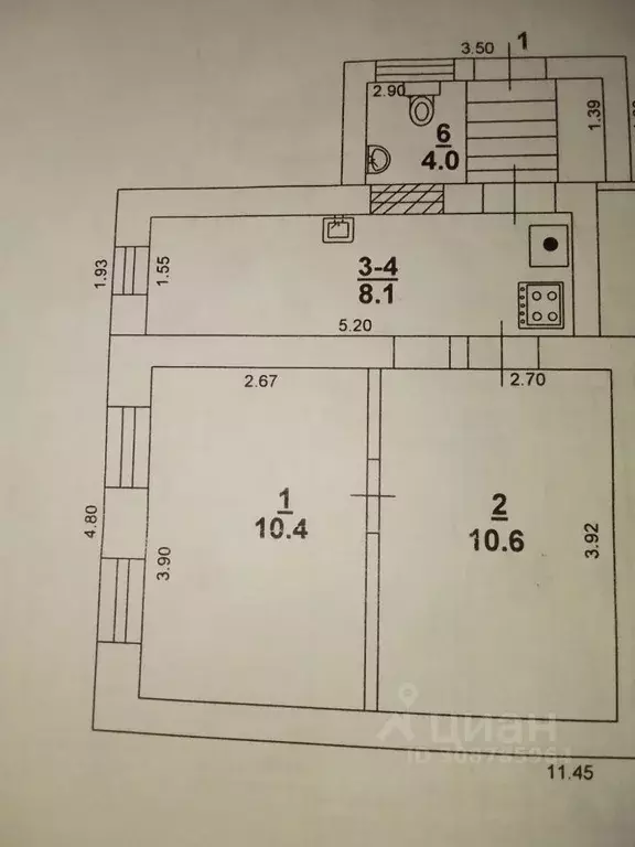 Дом в Ростовская область, Ростов-на-Дону ул. Шеболдаева, 35/1 (40 м) - Фото 1