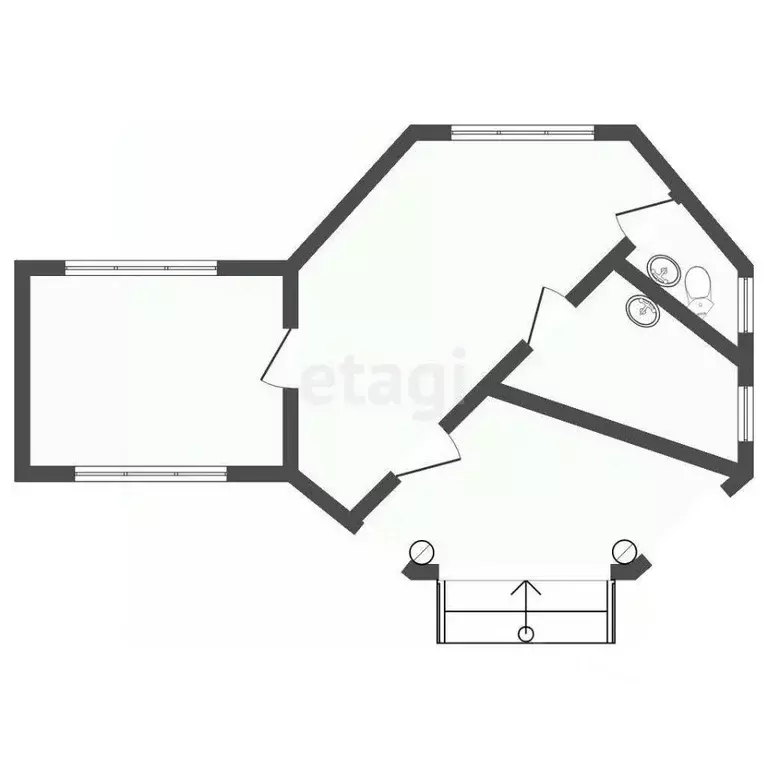 Помещение свободного назначения в Тюменская область, Тюменский ... - Фото 2