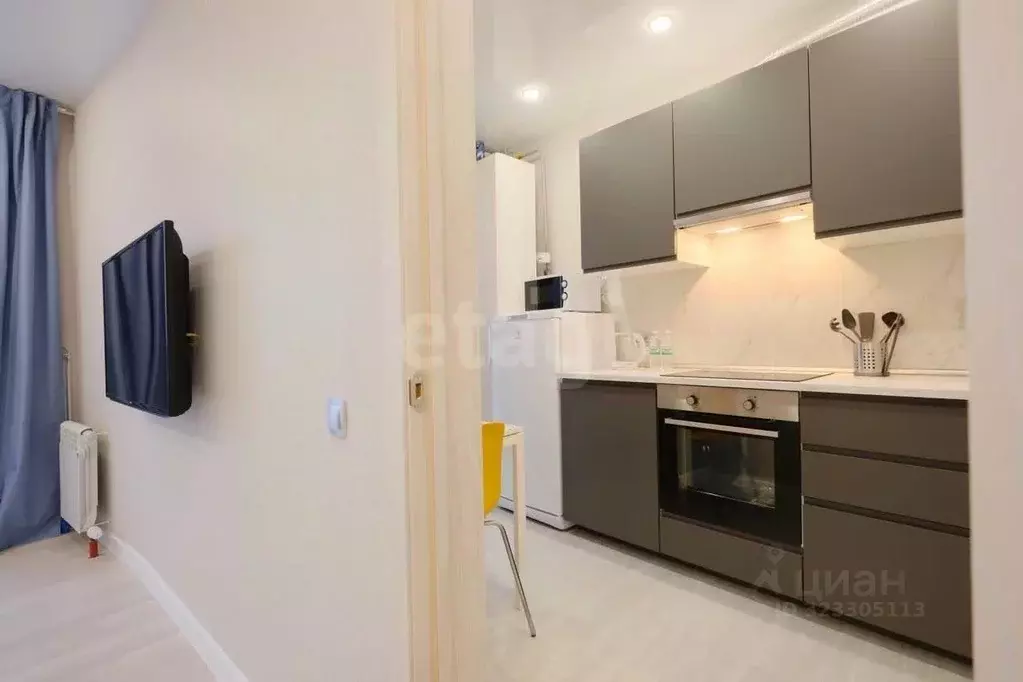 1-к кв. Татарстан, Казань ул. Волкова, 12 (32.4 м) - Фото 1