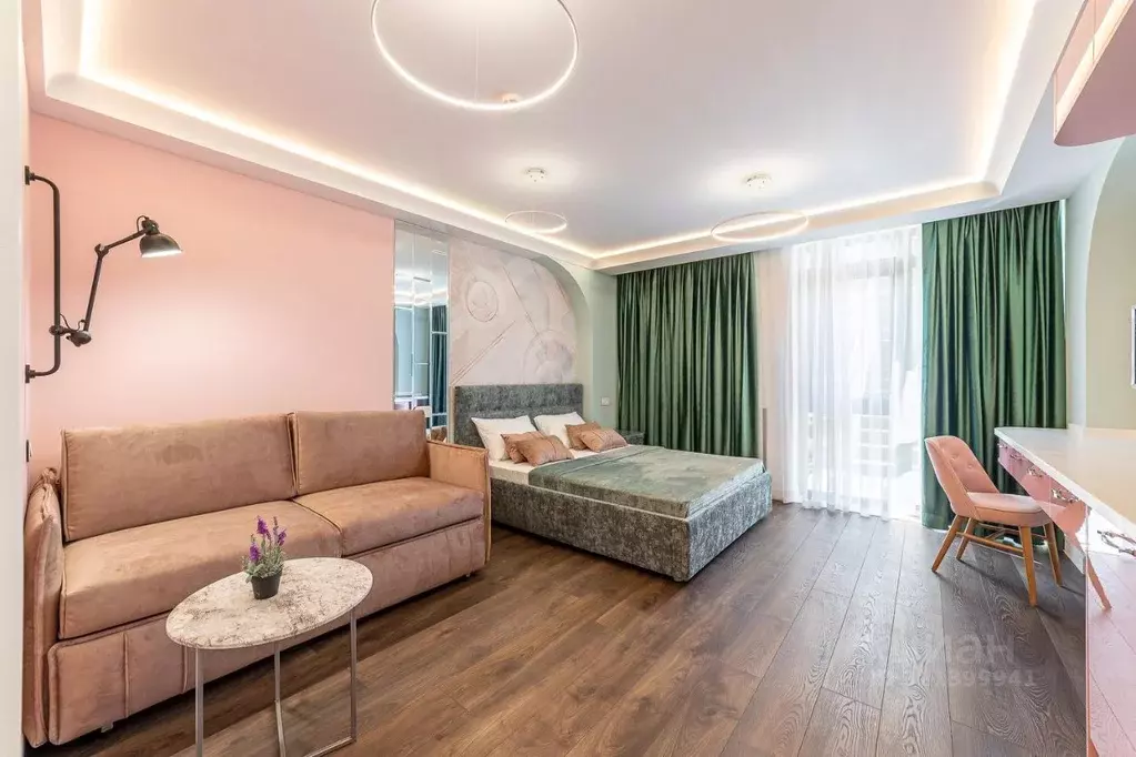 1-к кв. Краснодарский край, Сочи Центральный мкр, ул. Войкова, 21 ... - Фото 1