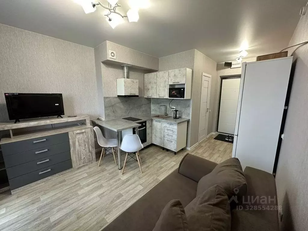 Студия Новосибирская область, Новосибирск ул. Титова, 254/1 (18.1 м) - Фото 1