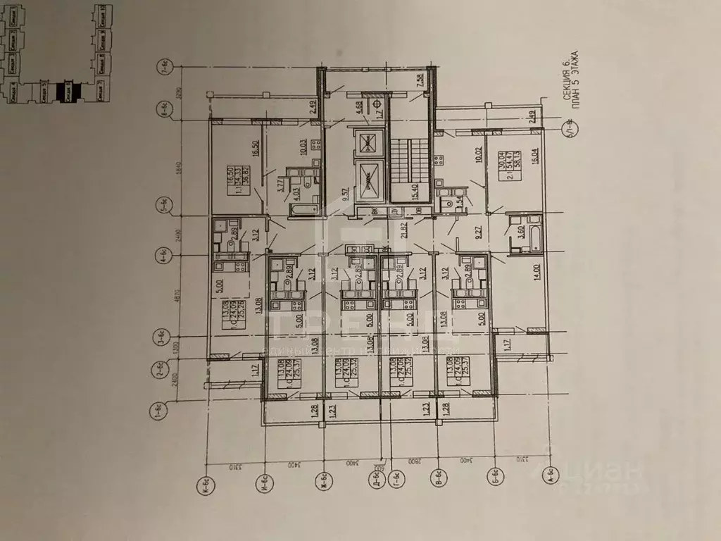 Студия Санкт-Петербург ул. Адмирала Черокова, 22 (24.0 м) - Фото 2