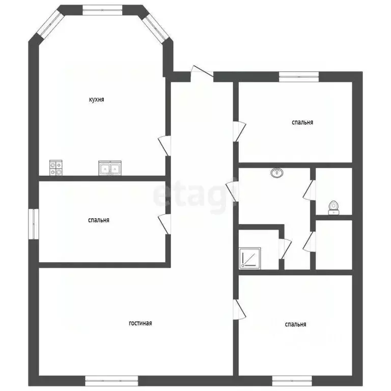 Дом в Белгородская область, Белгородский район, Пушкарское с/пос, с. ... - Фото 2