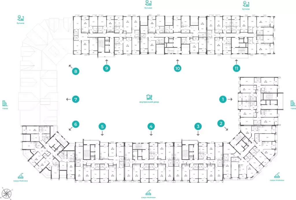 3-к кв. Крым, Евпатория  (85.47 м) - Фото 2