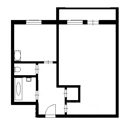 1-к кв. Свердловская область, Нижний Тагил ул. Калинина, 109 (33.6 м) - Фото 2