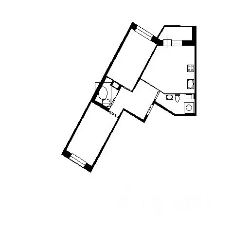 2-к кв. Ленинградская область, Мурино Всеволожский район, ул. Шоссе в ... - Фото 2