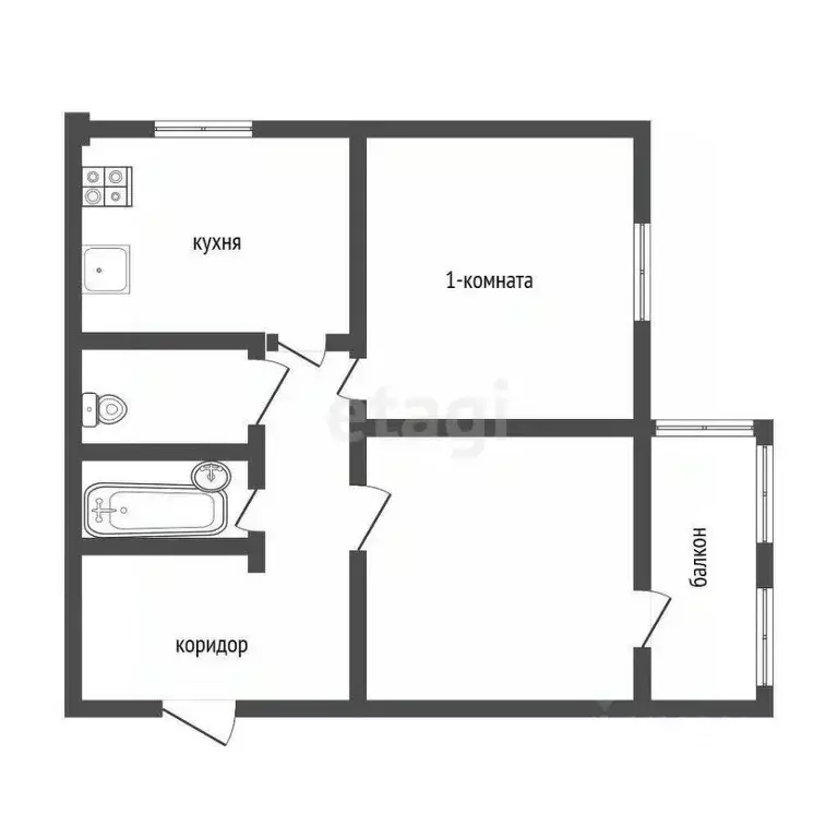 2-к кв. Воронежская область, Воронеж Ипподромная ул., 68/2 (58.0 м) - Фото 2