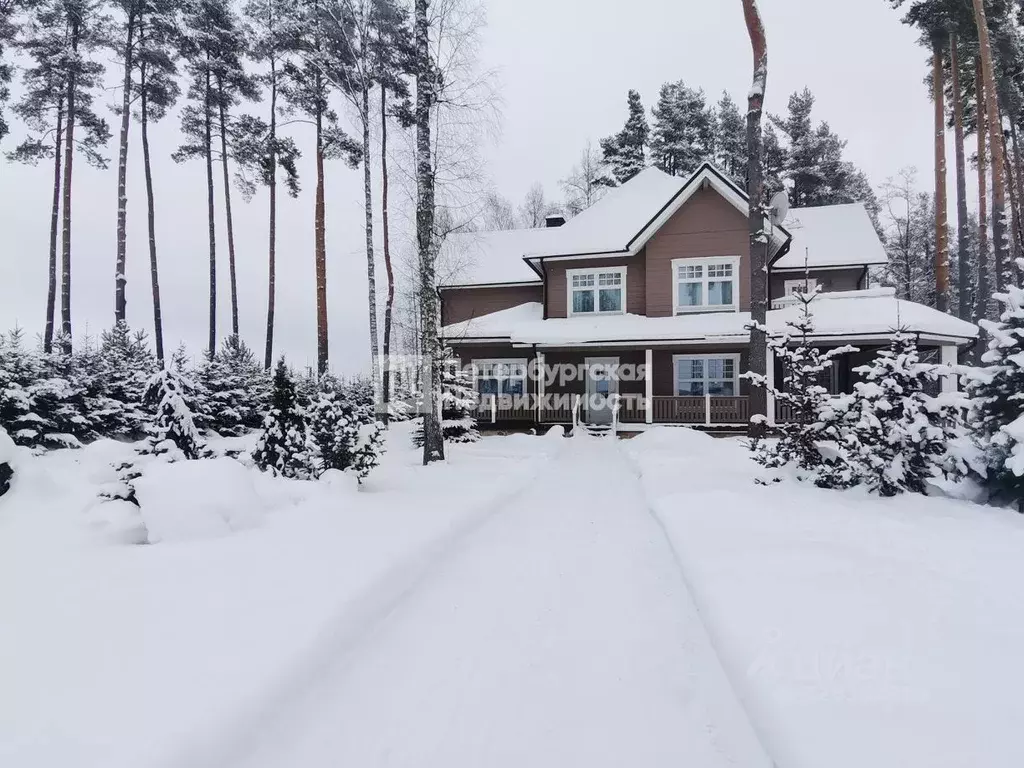Коттедж в Ленинградская область, Приозерский район, Петровское с/пос, ... - Фото 1