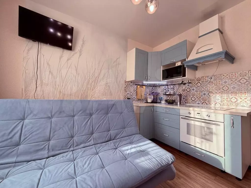 1-к. квартира, 30 м, 1/17 эт. - Фото 0