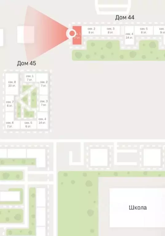 2-к кв. Новосибирская область, Новосибирск Европейский Берег мкр,  ... - Фото 1