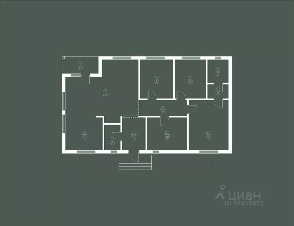 Коттедж в Ленинградская область, Гатчинский муниципальный округ, д. ... - Фото 2