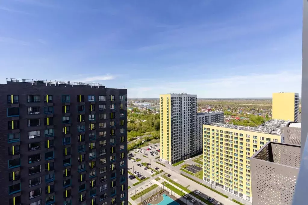 1-к кв. Тюменская область, Тюмень Полевая ул., 117к6 (33.9 м) - Фото 1