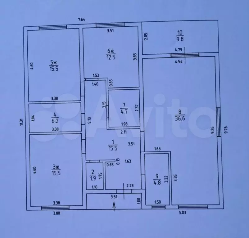 Дом 130,8 м на участке 12 сот. - Фото 0