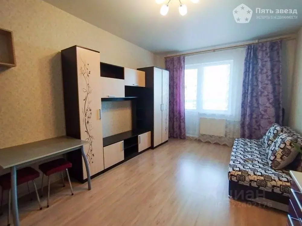 Студия Тверская область, Тверь ул. Фрунзе, 2к2 (28.9 м) - Фото 2