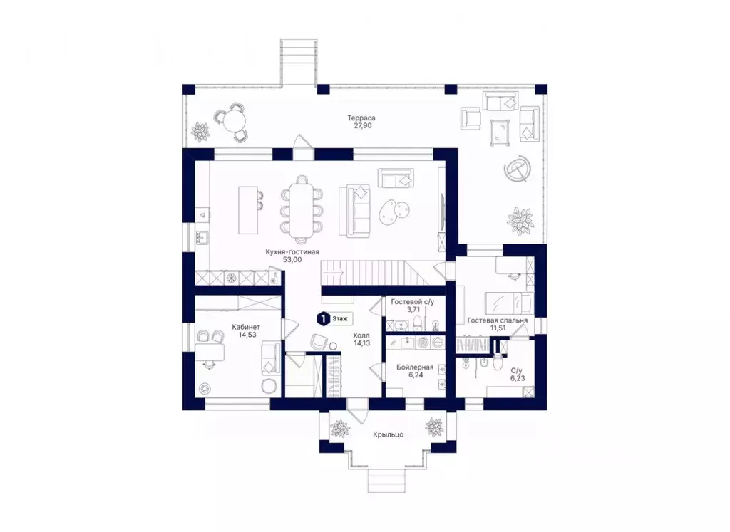 Коттедж в Московская область, Дмитровский муниципальный округ, с. ... - Фото 2