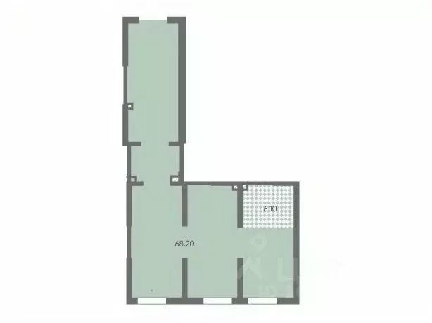 Помещение свободного назначения в Санкт-Петербург Октябрьская ... - Фото 1